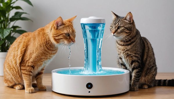 Fontaine à eau pour chat sans fil : l'hydratation simplifiée !